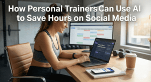 How Personal Trainers Can Use AI to Save Hours on Social Media