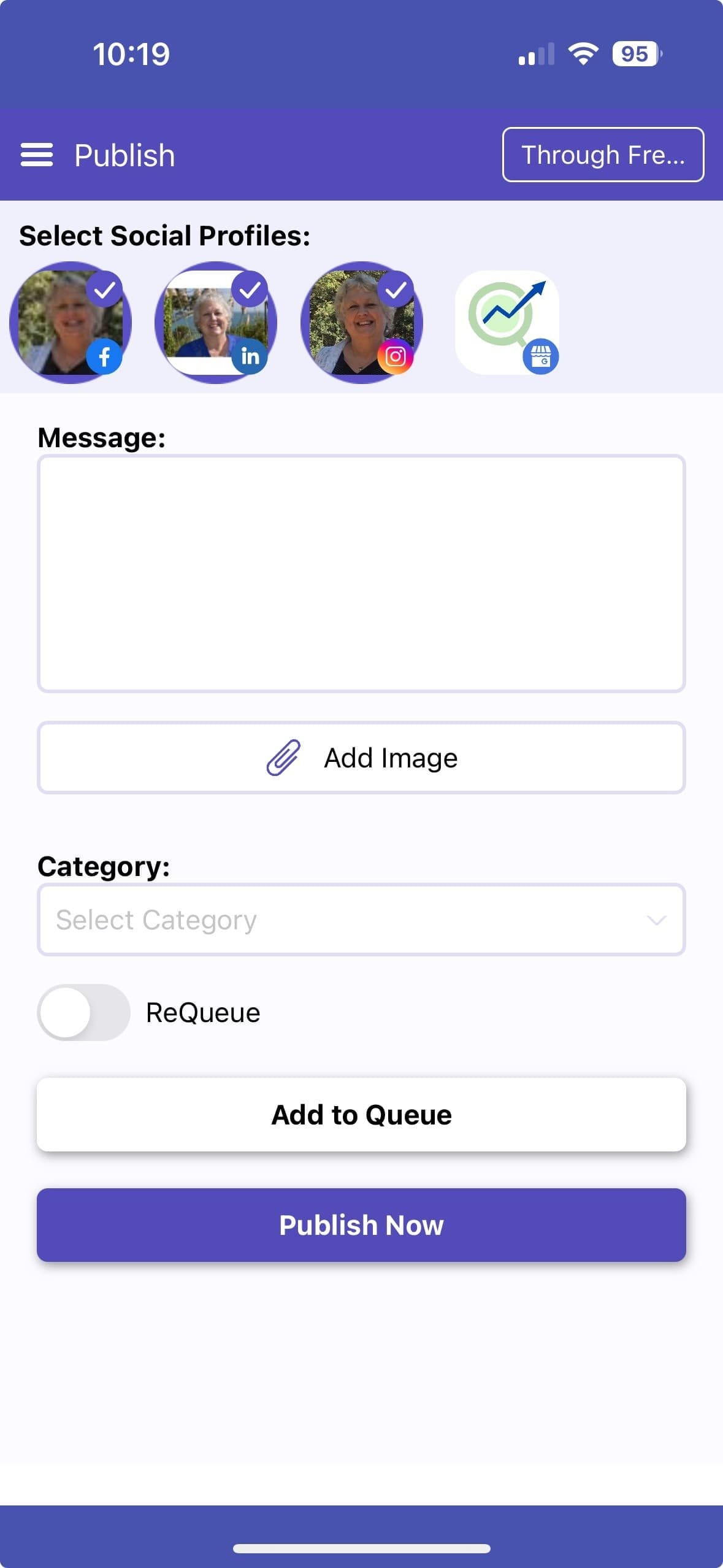 FreshSuite Mobile App Screenshot